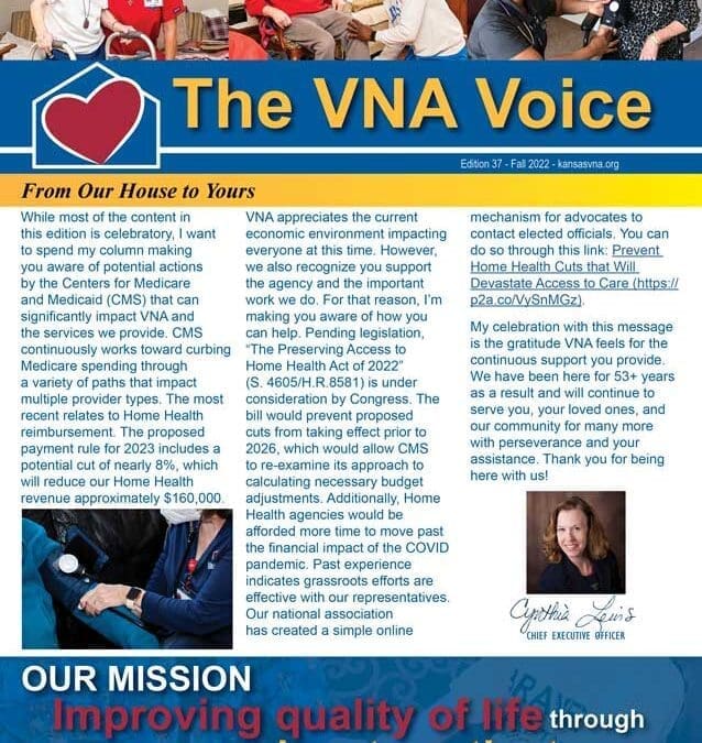 The VNA Voice Fall 2022 Newsletter