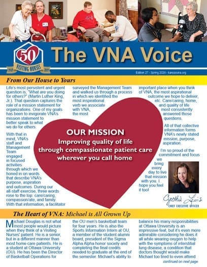 The VNA Voice Spring 2020 Newsletter