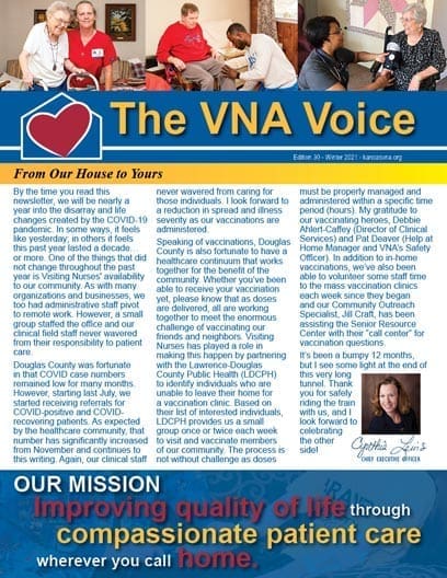 The VNA Voice Winter 2021 Newsletter