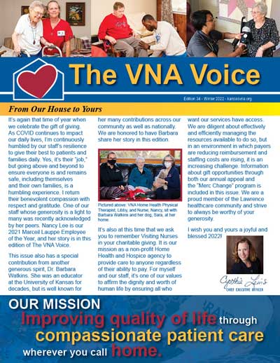 The VNA Voice Winter 2022 Newsletter